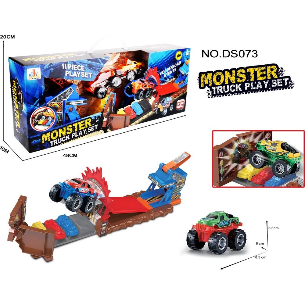 2024 Monster Truck Stunt Play Set - ToyTime, image size:1000x1000