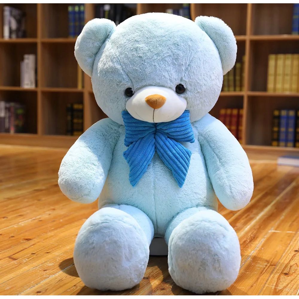 Giant Teddy Bear 4 ft Stuffed Animal Stuffed Bear Blue