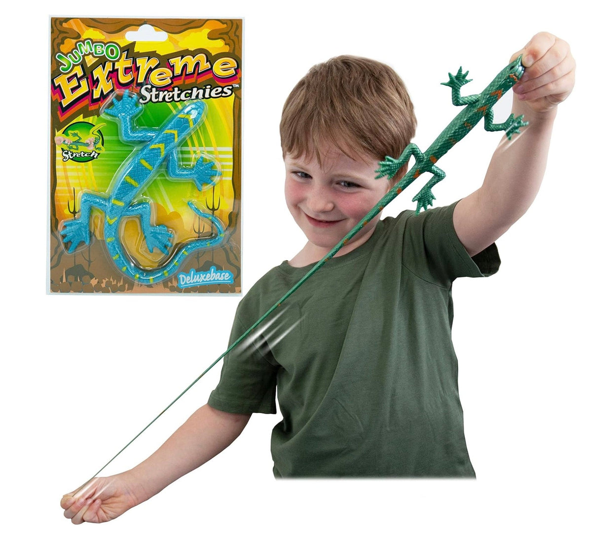 Jumbo Extreme Stretchies Lizard - ToyTime| ToyTime