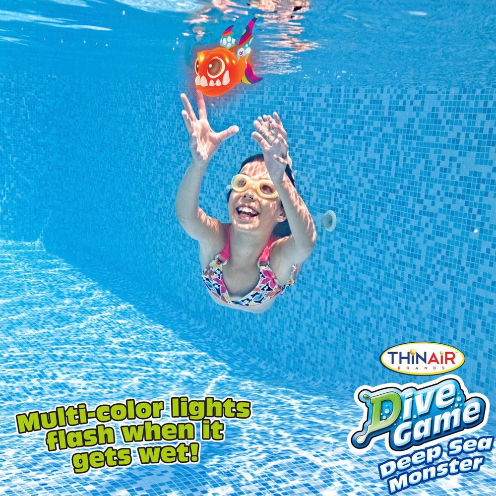 sea monsters game Light Up Deep Sea Monster Dive Toy