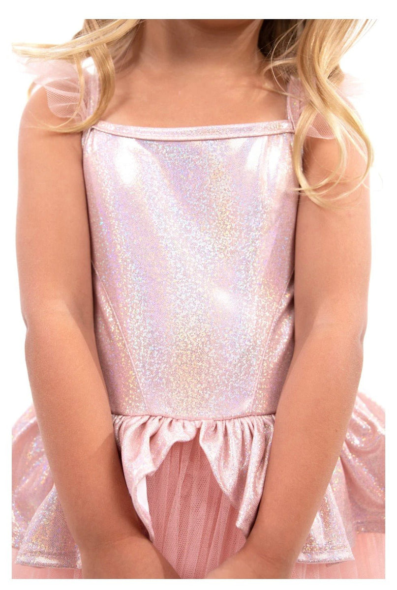 rose gold tutu dress Little Adventures M 3-5Y Ecom Style:AP1D106464