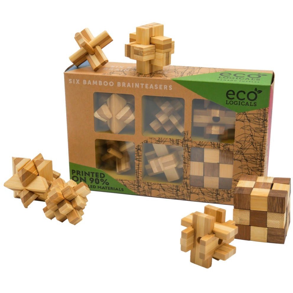 Six Bamboo Brainteasers - ToyTime| ToyTime