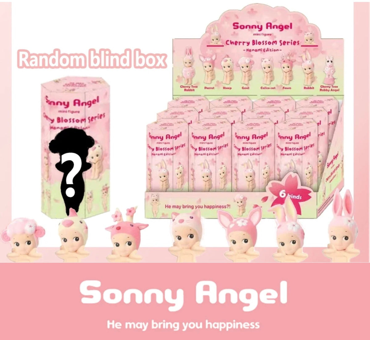 Sonny Angels Cherry Blossom Series Anime Figures - ToyTime| ToyTime