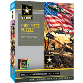 1000pc Puzzle U.S. Army..@Masterpcs - ToyTime