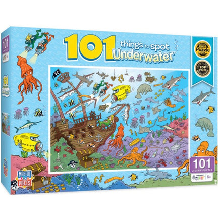 101Things To Spot Underwater 101 pc Puzzle..@Masterpcs - ToyTime