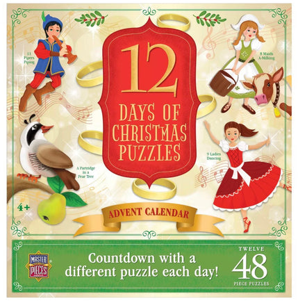 12 Days of Christmas Puzzles 48 pc - ToyTime