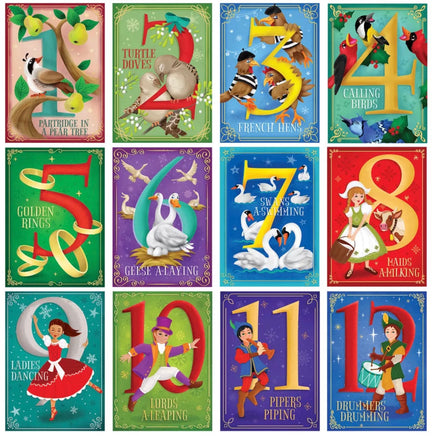 12 Days of Christmas Puzzles 48 pc - ToyTime