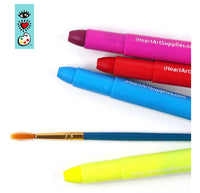 12 Watercolor Pastels and Brush - ToyTime