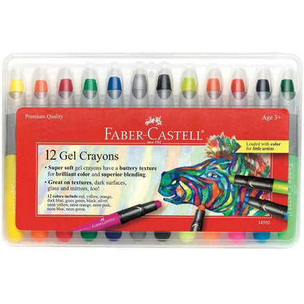 12ct Gel Crayons@F_Castell - ToyTime