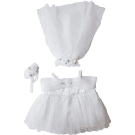 16 inch BRIDE BEAR DRESS - ToyTime