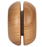 1955 Duncan Wooden Brown Yoyo With Trick Book - ToyTime