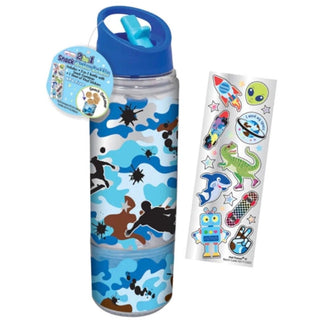 2 in 1 Snack Water Bottle Camo..@Hot_Focus - ToyTime