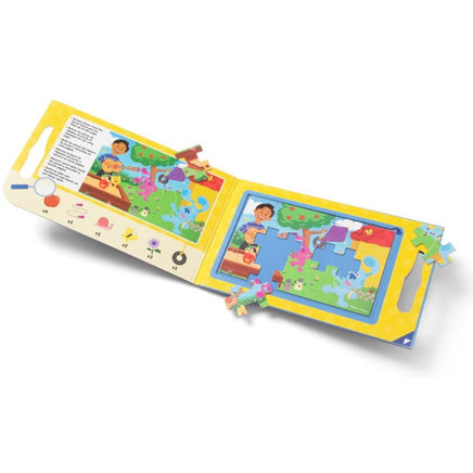 2 Magnetic Jigsaw Puzzles..Melissa & Doug - ToyTime