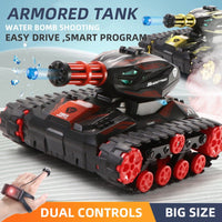 2024 Armored Stunt wheel spray water bomb spray Tank Dual control version - ToyTime