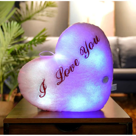 2024 I love you Love Heart Valentines Gifts Plush,Lighting Glowing Luminous Toy - ToyTime