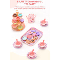 2024 Pretend Play & Preschool Game,Plastic Afternoon Tea Toys Set - ToyTime