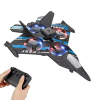 2024 RC Fighter Aircraft Drone Stunt/Glider With obstacle Avoidance Radar - ToyTime