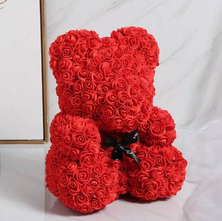 2024 Valentine Gift Rose Bear Gift Flower Teddy Bear - ToyTime