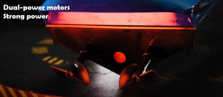 2025 Full scale RC Waterproof High Speed Boat 2.4G Radio Control with LED - ToyTime