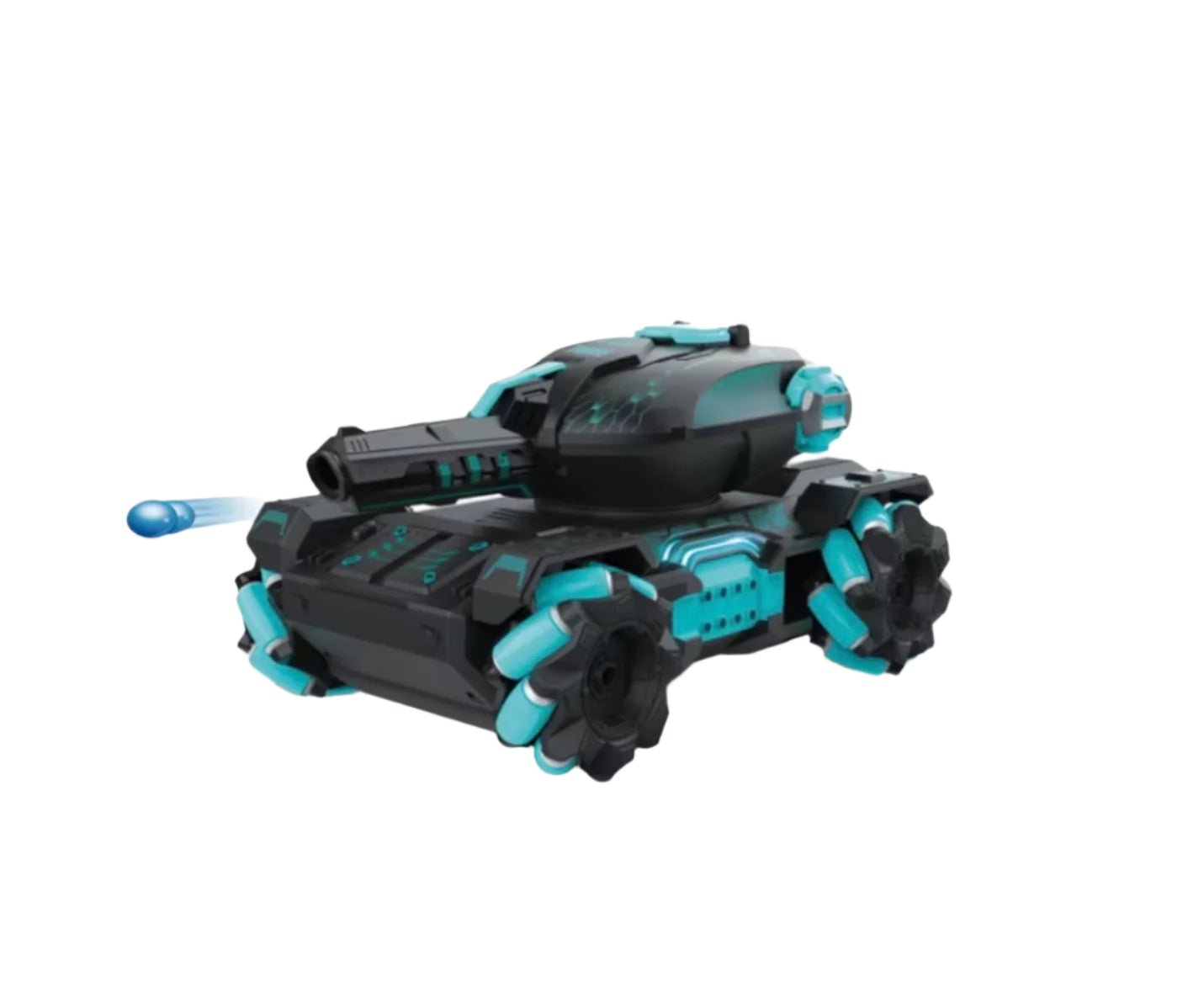 2025 Stunt wheel spray water bomb spray Tank Dual control version