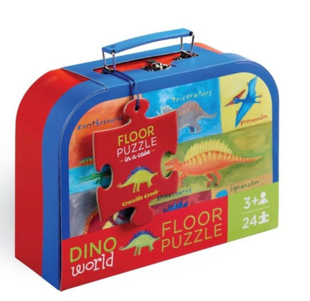 24 - pc Floor Puzzle/Dino World - ToyTime