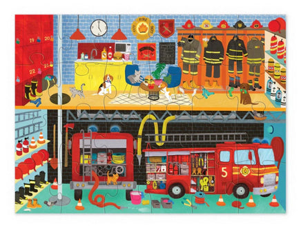 24 - pc Puzzle/Fire House - ToyTime