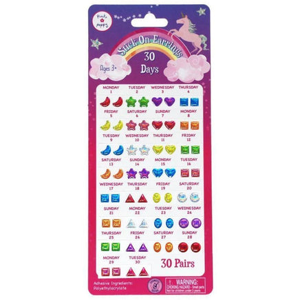 30 Daya Stick On Earrings - ToyTime