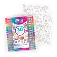 30 Scented Gel Pens - ToyTime