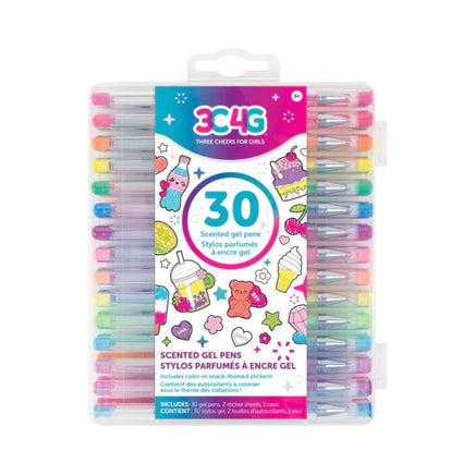 30 Scented Gel Pens - ToyTime