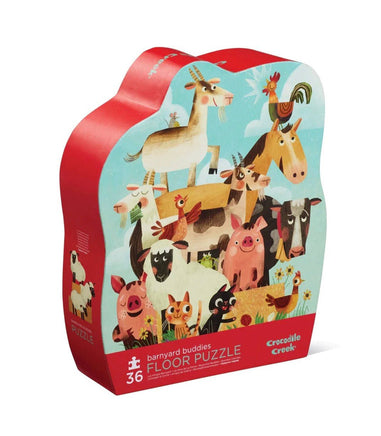 36 - pc Shaped Box/Barnyard Buddies - ToyTime
