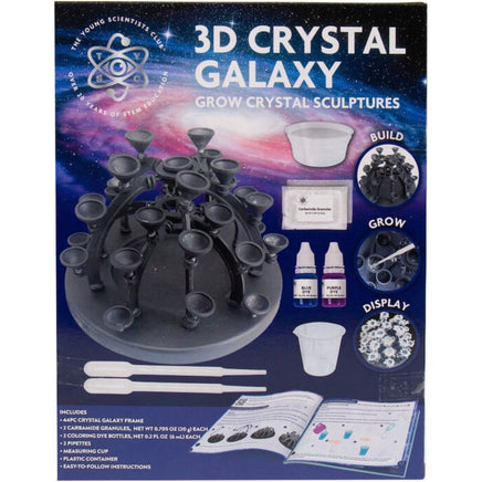 3D Crystal Galaxy Grow Crystal Sculptures - ToyTime