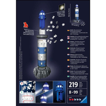 3D LIGHTHOUSE PUZZLE - ToyTime