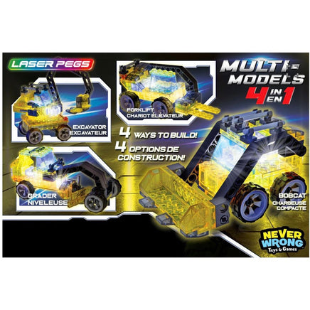 4 in 1 Mini Construction…@Laser_Pegs - ToyTime