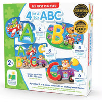 4 in a box Abc Puzzles - ToyTime