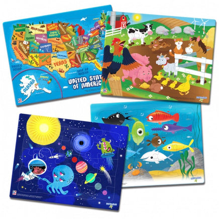 4 - Pack Puzzles Colors - ToyTime