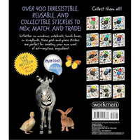 400 Reusable Stickers Animals…@workman - ToyTime