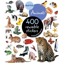 400 Reusable Stickers Animals…@workman - ToyTime