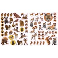 400 Reusable Stickers Baby Animals…@Workman - ToyTime