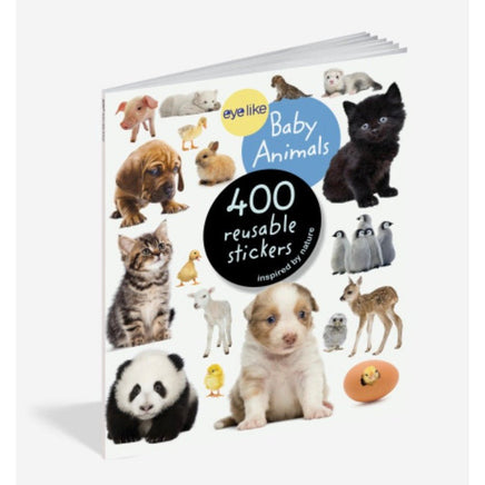 400 Reusable Stickers Baby Animals…@Workman - ToyTime