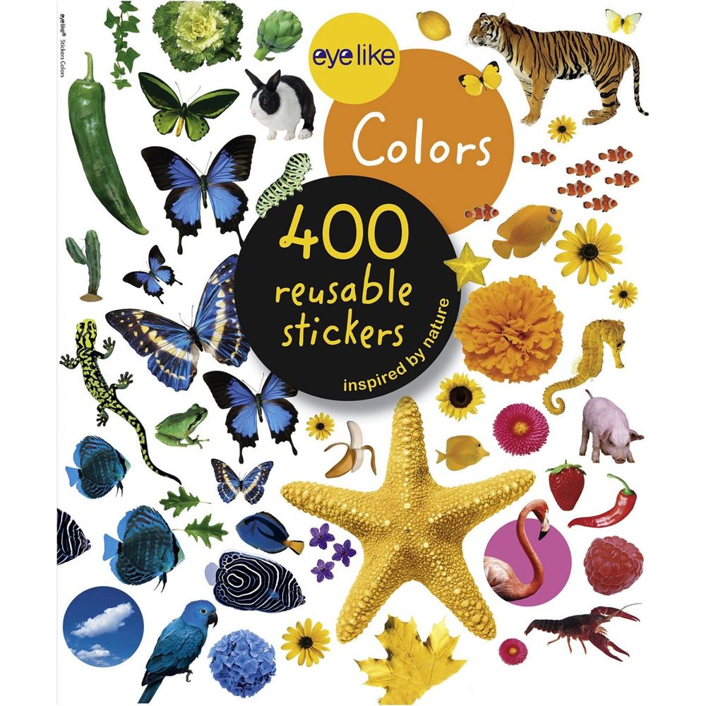 400 Reusable Stickers Colors…@Workman - ToyTime| ToyTime