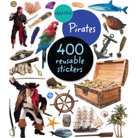 400 Reusable Stickers Pirates…@workman - ToyTime