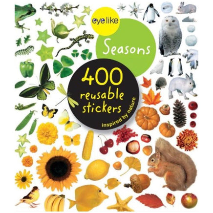 400 reusable stickers seasons - ToyTime