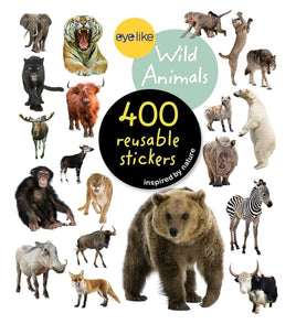 400 Reusable Stickers Wild Animal - ToyTime