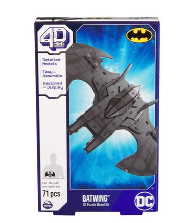 4D Build DC Batman Batwing 3D Puzzle Model Kit - ToyTime