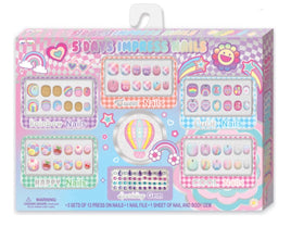 5 Days Impress Nails Rainbow - ToyTime