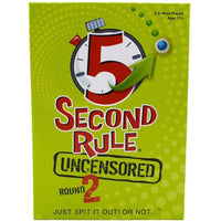 5 Second Rule Uncensored Board game - ToyTime