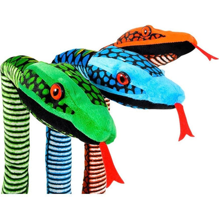 70 inch Diamond Pattern Snake Plush - ToyTime