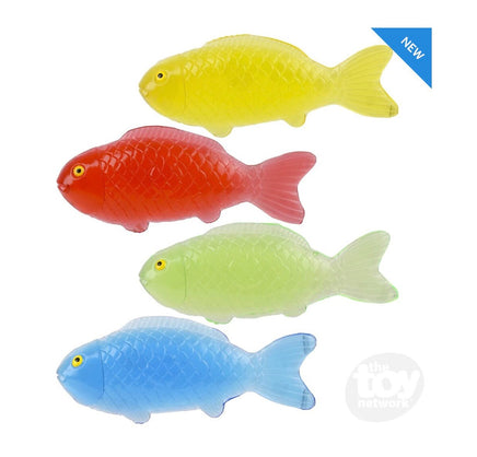 7.5" Jumbo Sticky Stretch Fish - ToyTime