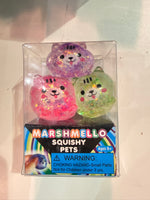 Marshmello Squishy Pets 3 pack