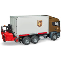 Scania R-Series UPS Logistics Truck w/ Forklift 03581